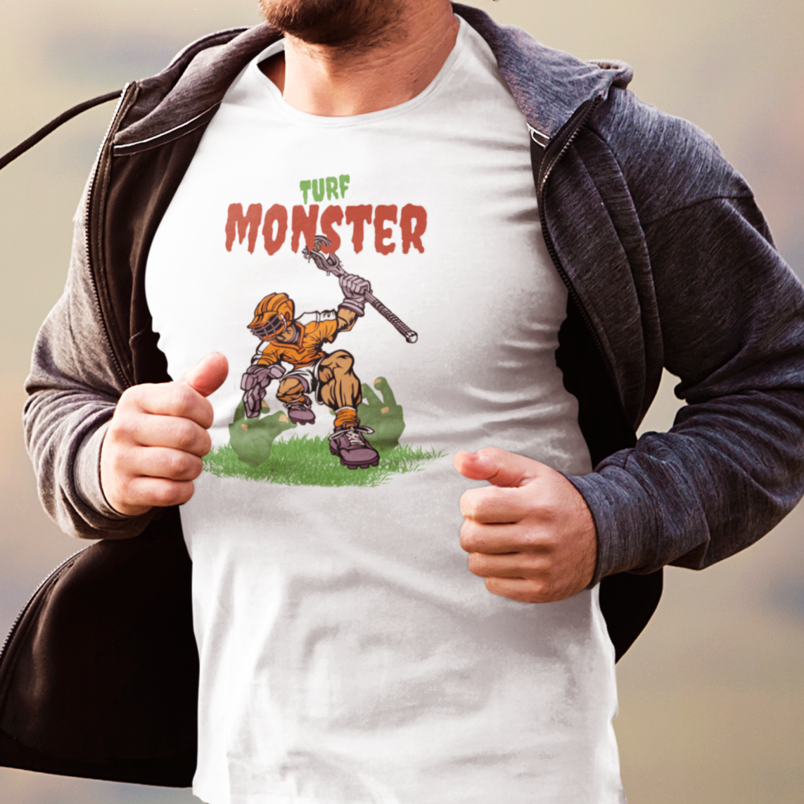 Turf Monster Mens T-shirt
